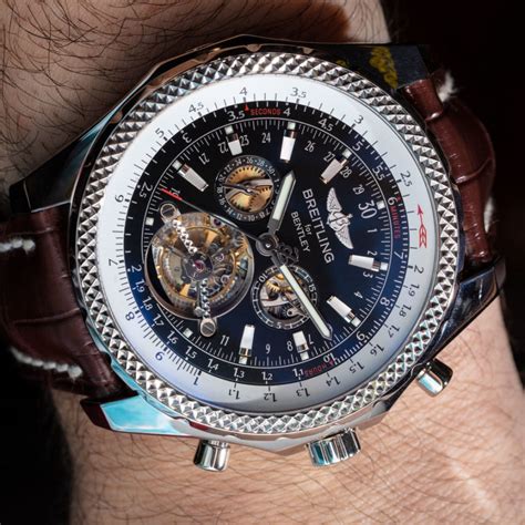 breitling bentley tourbillon white dial price in india|Breitling for mulliner tourbillon.